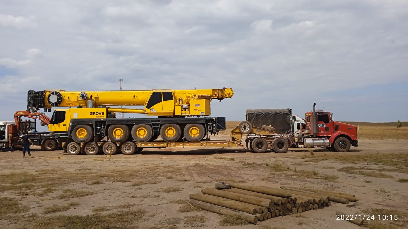 Grúa Grove todo terreno